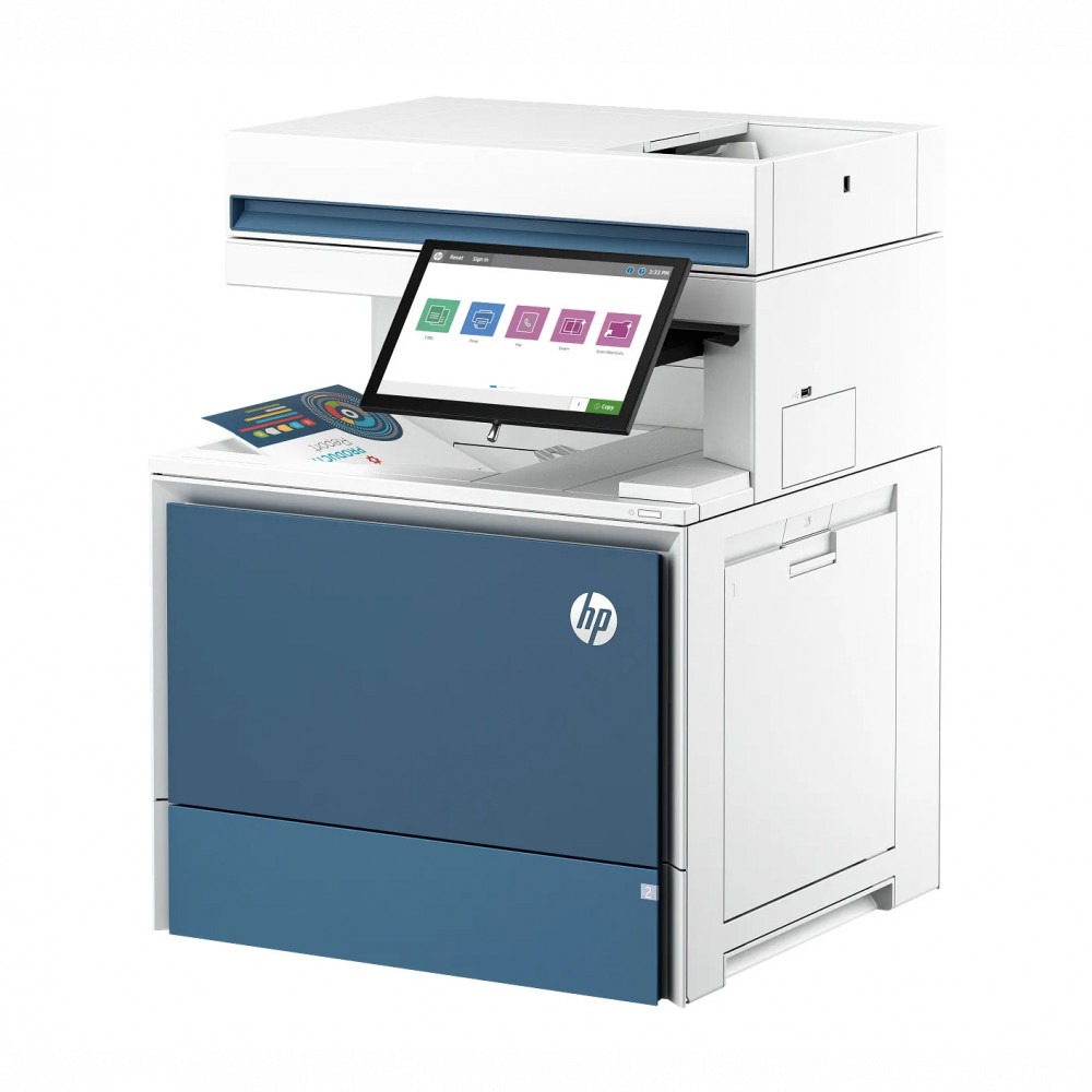 МФУ HP Color LaserJet Enterprise Flow MFP 6800zf 6QN36A А4, Лазерный, Цветная - миниатюра 7