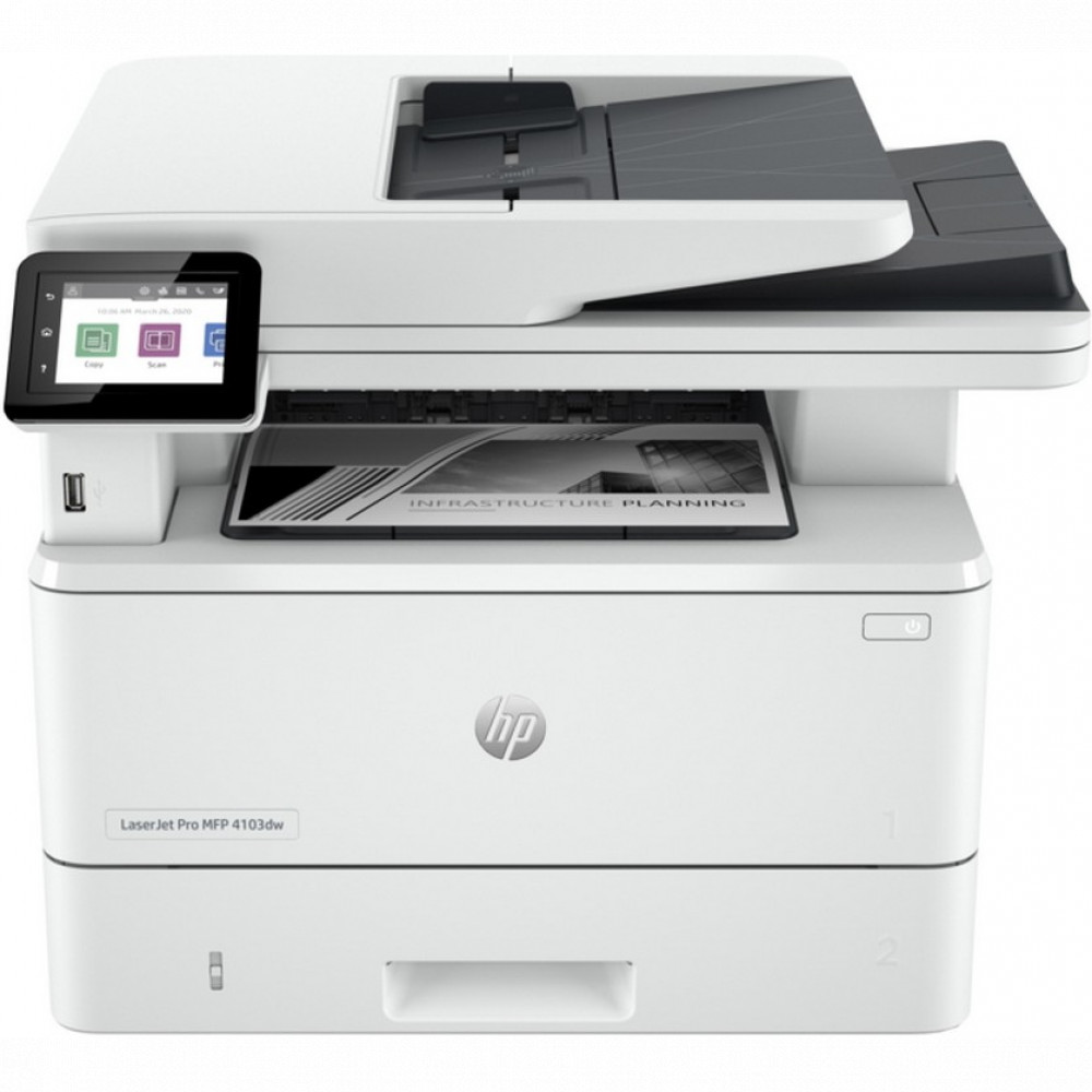 МФУ HP LaserJet Pro 4103dw 2Z627A#B19 А4, Лазерный, Монохромная - миниатюра 4