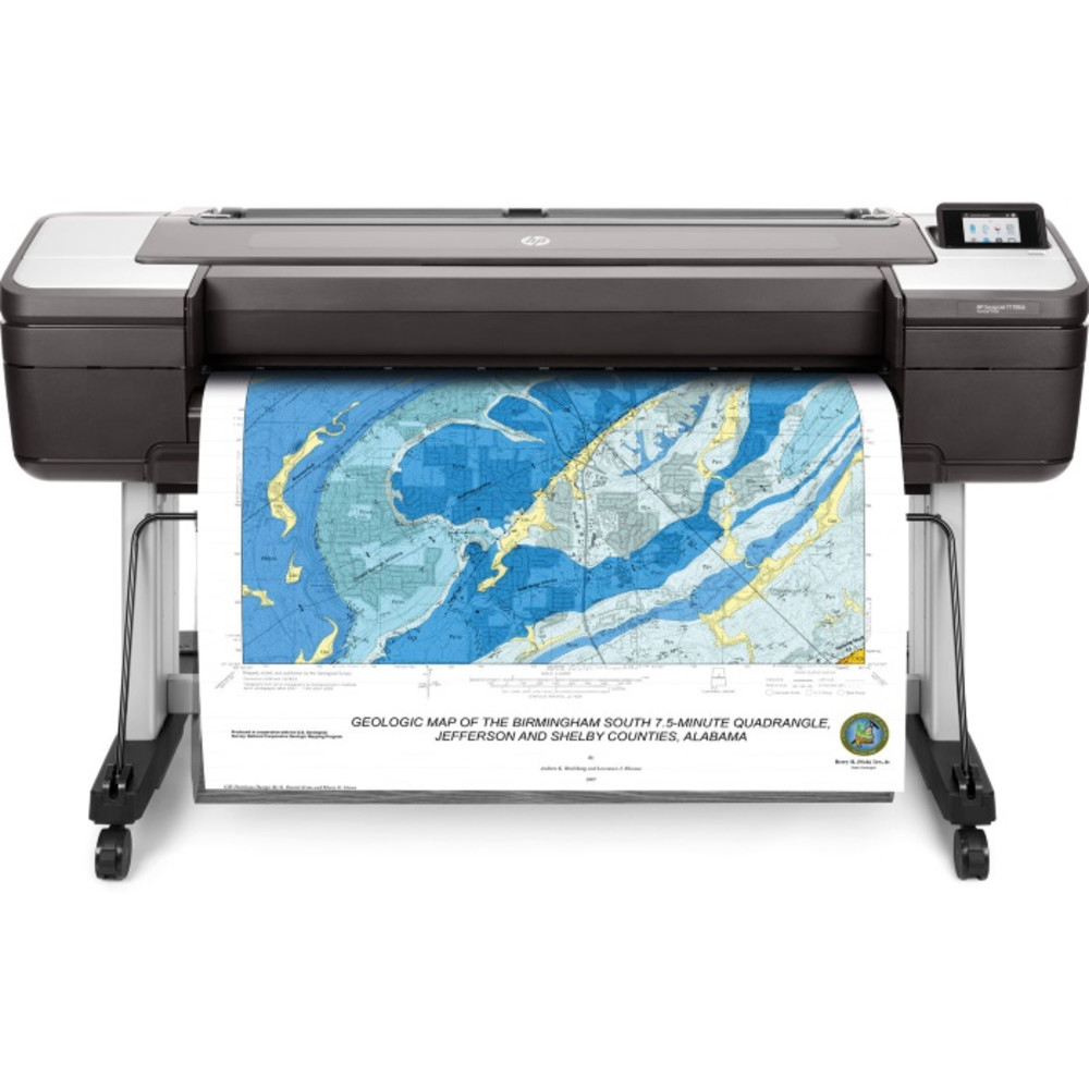 Плоттер HP DesignJet T1700dr PostScript Printer W6B56A Цветной, Струйная, A0+ (44 дюйма) (1118), 44" - миниатюра 5