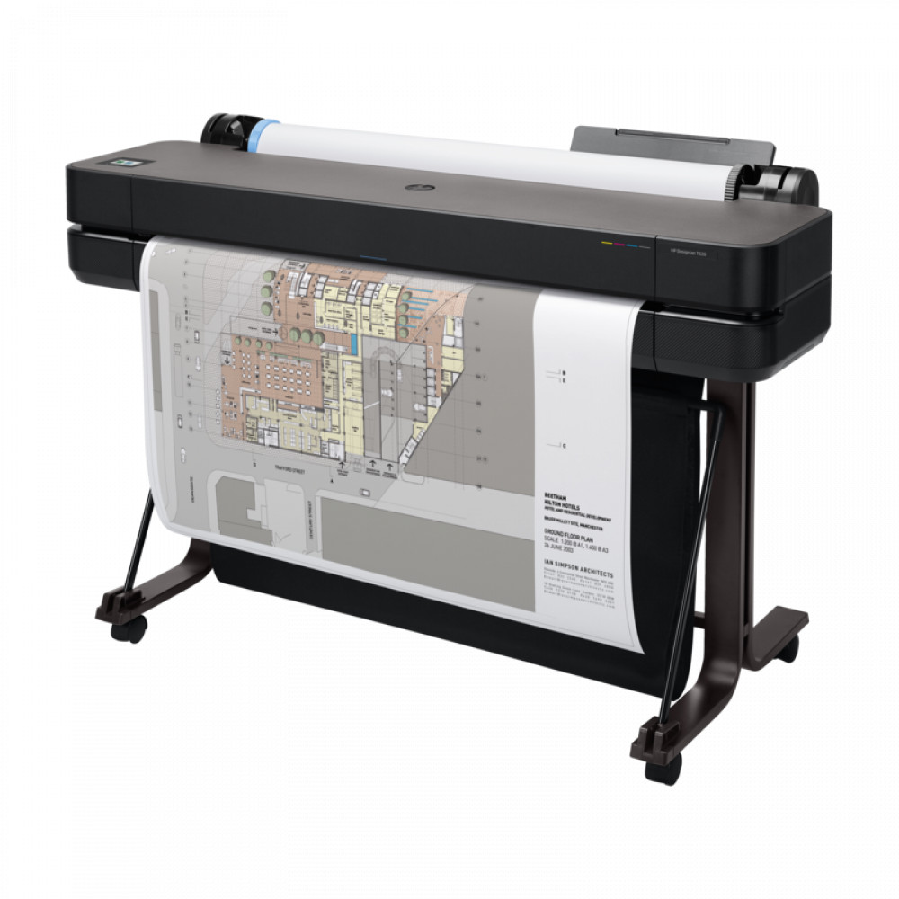 Плоттер HP DesignJet T630 36-in Printer 5HB11D Цветной, Струйная, A0+ (36 дюймов) (914), 36" - миниатюра 6