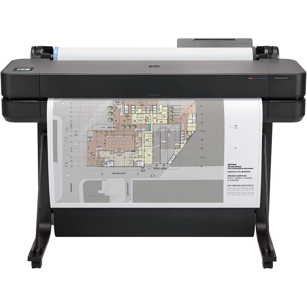 Плоттер HP DesignJet T630 36-in Printer 5HB11D Цветной, Струйная, A0+ (36 дюймов) (914), 36" - миниатюра 5
