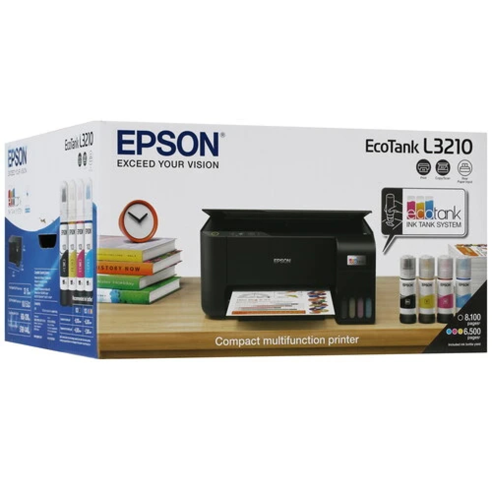 МФУ Epson L3210 C11CJ68401/C11CJ68403/C11CJ68405 А4, Струйный, Цветная - миниатюра 10