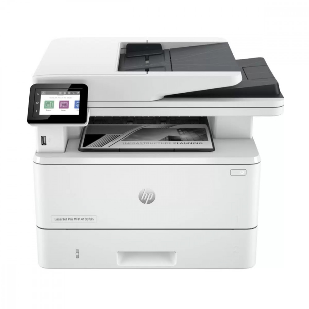 МФУ HP LaserJet Pro 4103fdn 2Z628A_BBU А4, Лазерный, Монохромная - миниатюра 4