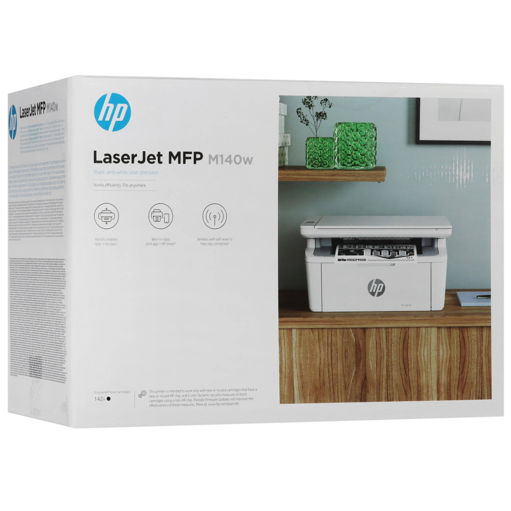 МФУ HP LaserJet MFP M140w 7MD72F А4, Лазерный, Монохромная - миниатюра 10