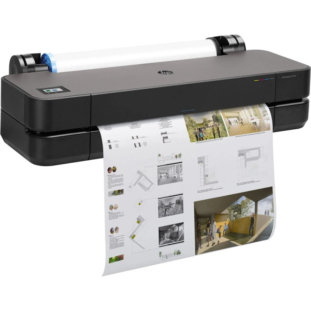 Плоттер HP DesignJet T230 5HB07D Цветной, Струйная, A1+ (24 дюйма) (610), 24" - миниатюра 6